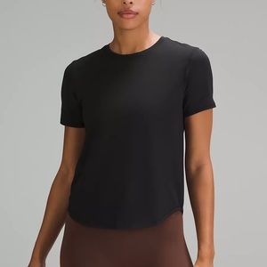 Lululemon High-Neck Running and Training T-Shirt Black 6